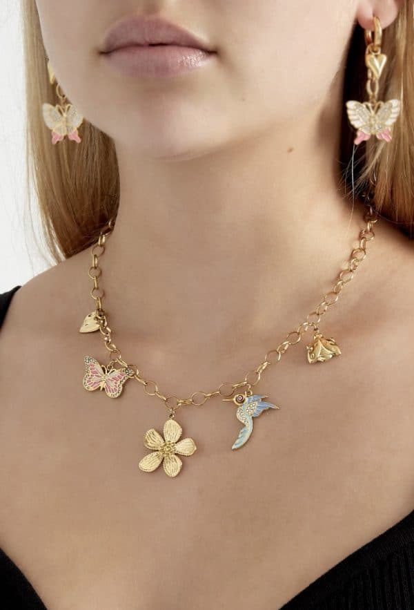 Bedelketting wild floral - Afbeelding 2